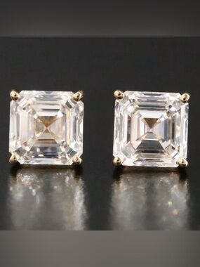 IGI Certified 4.02 CTW Lab-Grown Diamond Stud Earrings